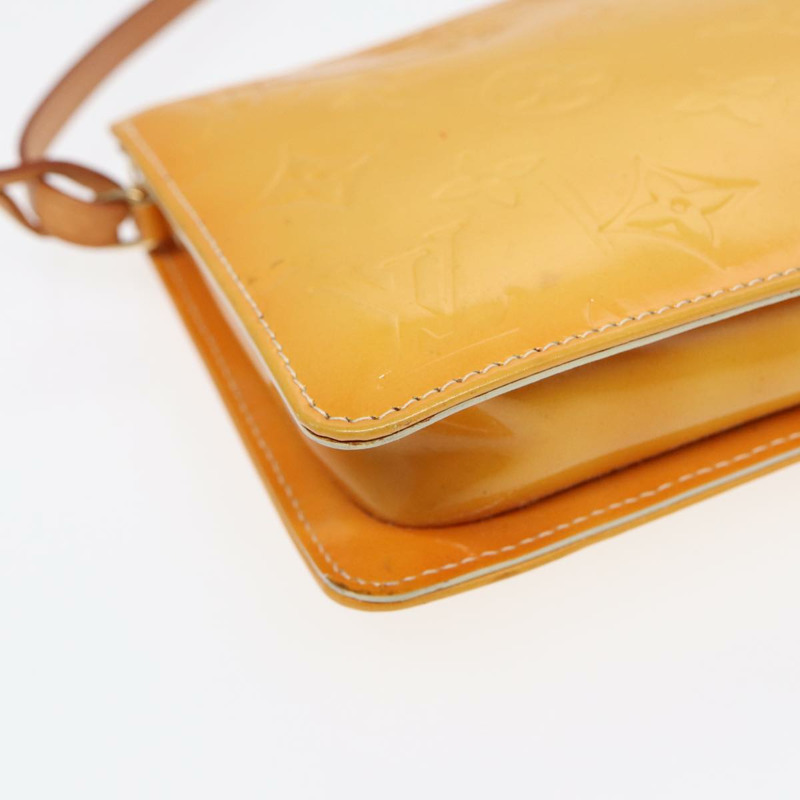 【日本直送】路易威登 Vernis Lexington 配件袋 青檸黃 M91058 LV 授權 89184-13