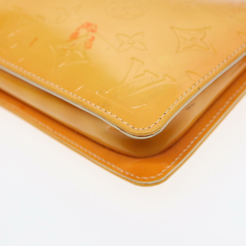 【日本直送】路易威登 Vernis Lexington 配件袋 青檸黃 M91058 LV 授權 89184-14