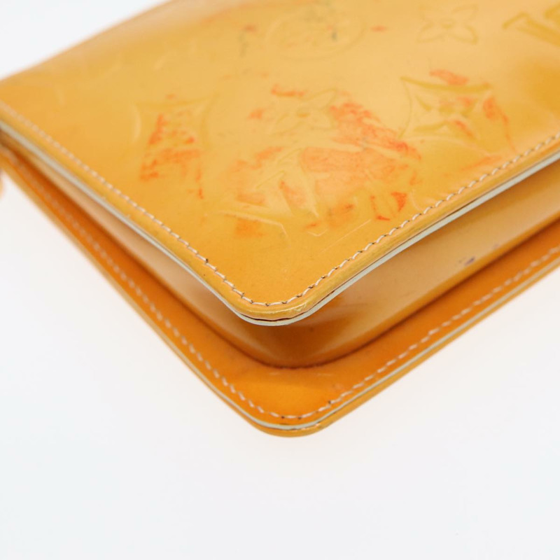 【日本直送】路易威登 Vernis Lexington 配件袋 青檸黃 M91058 LV 授權 89184-15