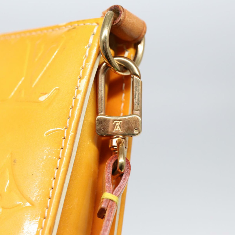 【日本直送】路易威登 Vernis Lexington 配件袋 青檸黃 M91058 LV 授權 89184-16