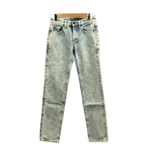 SAINT LAURENT PARIS 牛仔褲 淺藍色 669234 牛仔褲 棉質 藍色 二手 女款