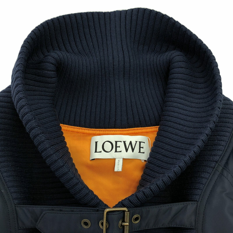 LOEWE 夾克 其他夾克 尼龍 海軍藍 二手 女款-9
