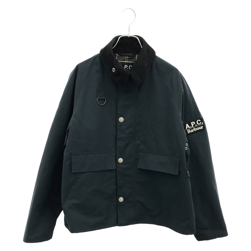 APC 夾克 海軍藍 x Barbour 251MCAS172 其他夾克 聚酯纖維 海軍藍 二手男款-0