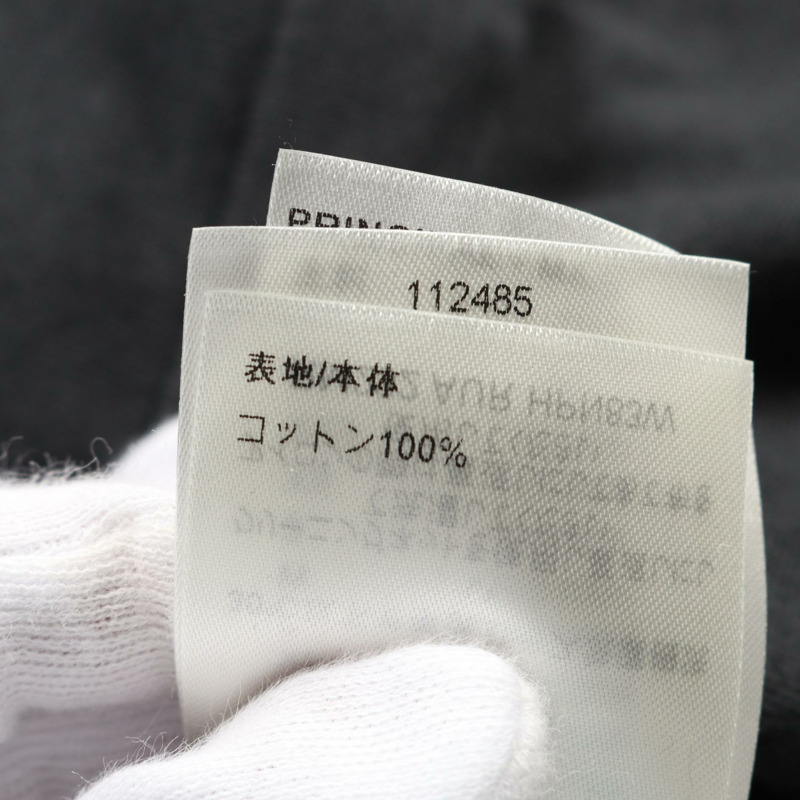 LOUIS VUITTON 嵌花 T 卹 #5L RM232AURHPN83W 棉質 黑色 白色 二手男款-4