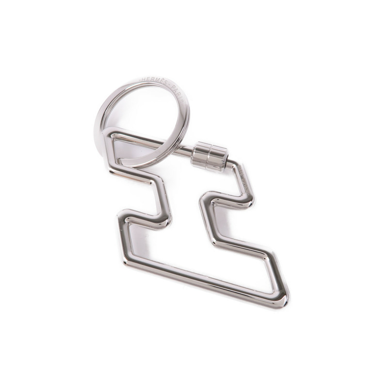 HERMES 金屬H Too Special Key Ring鎖匙扣-3