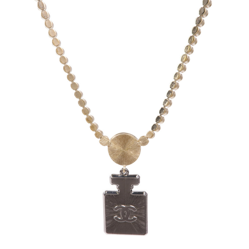 CHANEL 金屬Choker項鍊-1