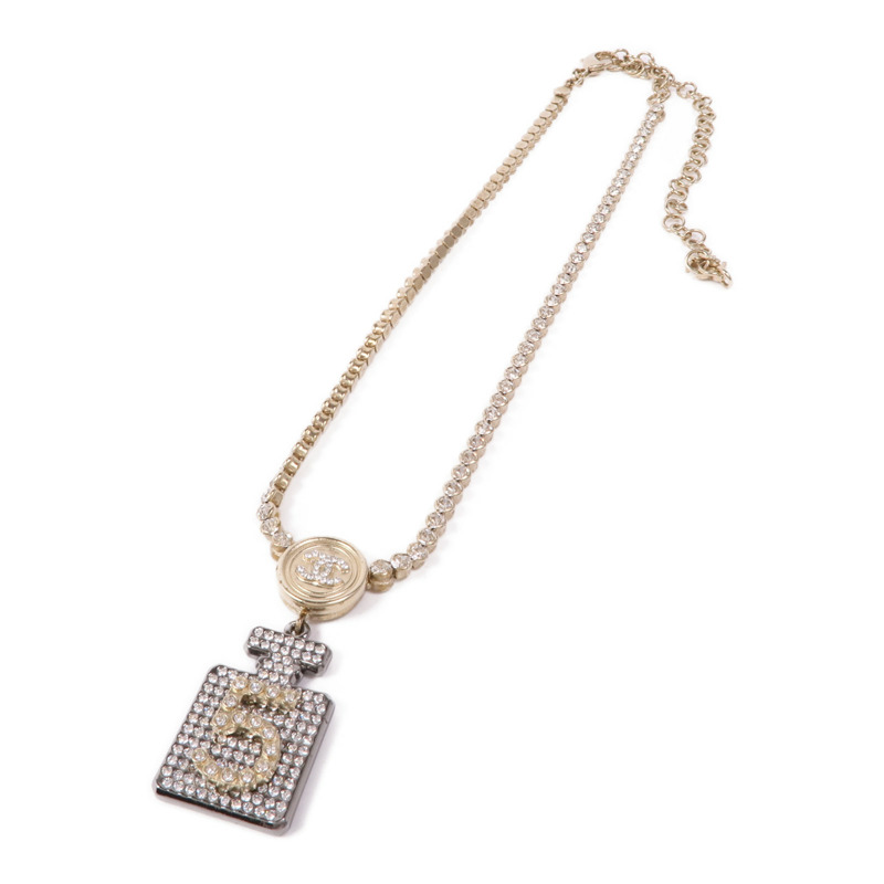 CHANEL 金屬Choker項鍊-3