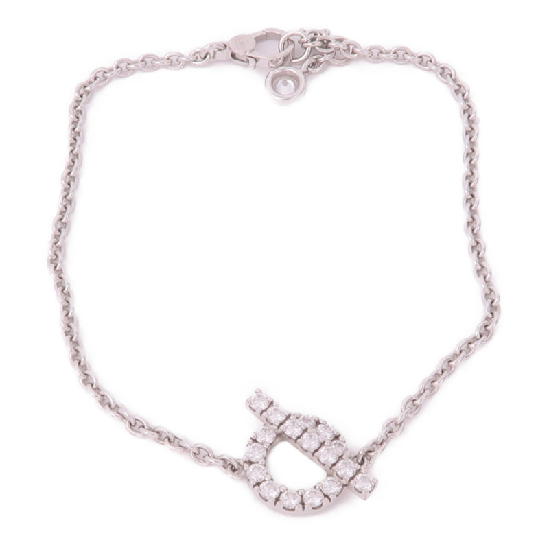 HERMES 18K白金Diamond Finesse Bracelet鑽石手鏈-3