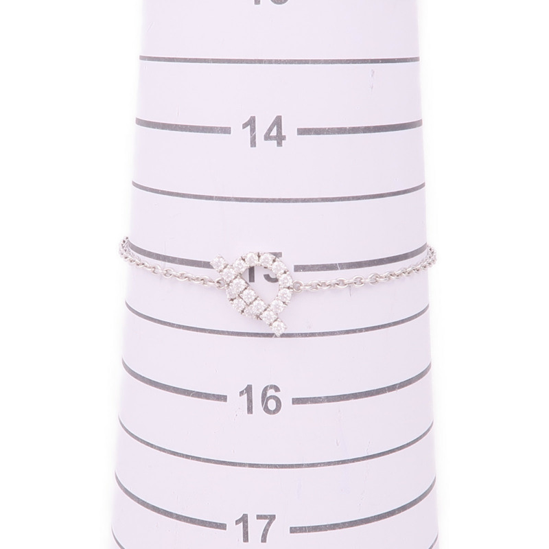 HERMES 18K白金Diamond Finesse Bracelet鑽石手鏈-6