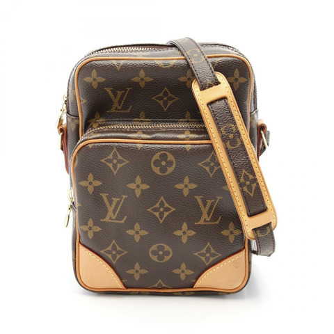 LOUIS VUITTON Amazon 單肩斜背包 M45236 Monogram 帆布皮革棕色