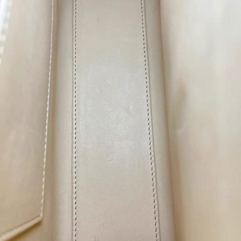 Moynat Gabrielle pm 孔雀藍 金扣手提斜背包 25*28*9 99新 配件塵袋-5