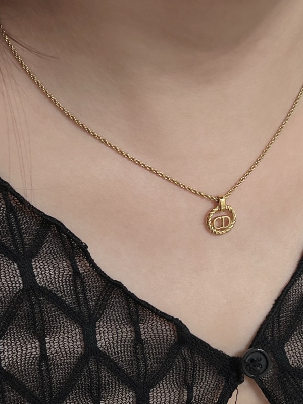 Dior經典CD項鍊-0
