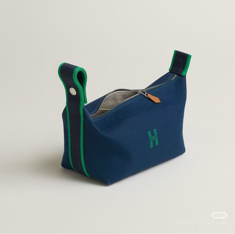 HERMES 愛馬仕飯盒包(深藍色)-1