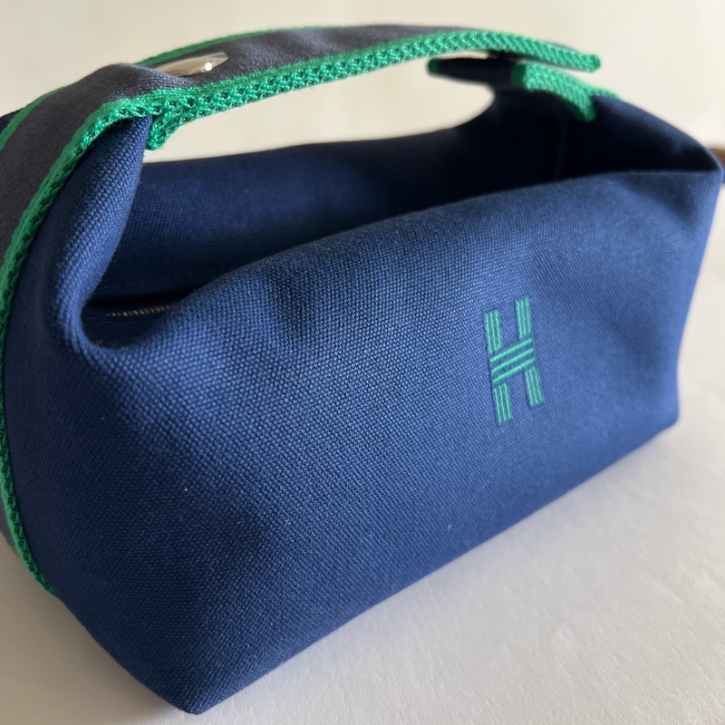 HERMES 愛馬仕飯盒包(深藍色)-7