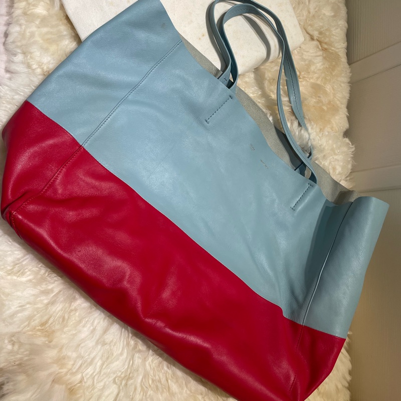 Celine皮革大購物袋-0