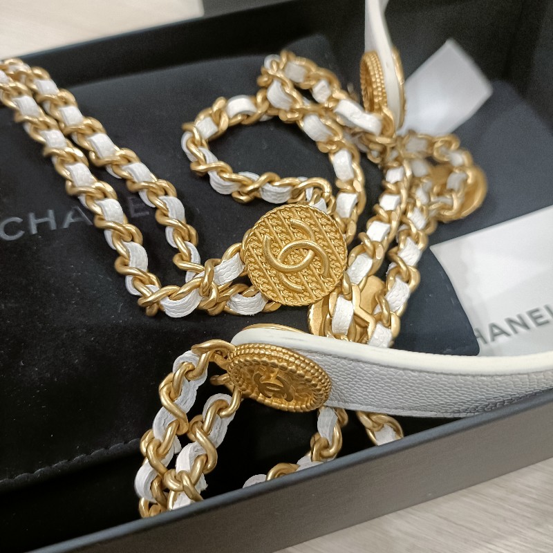 CHANEL白色金幣小包 白雪公主系列 便宜降價-3