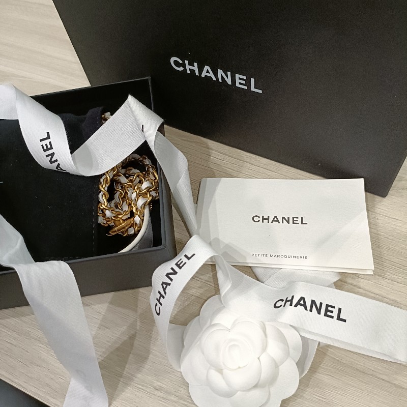 CHANEL白色金幣小包 白雪公主系列 便宜降價-6