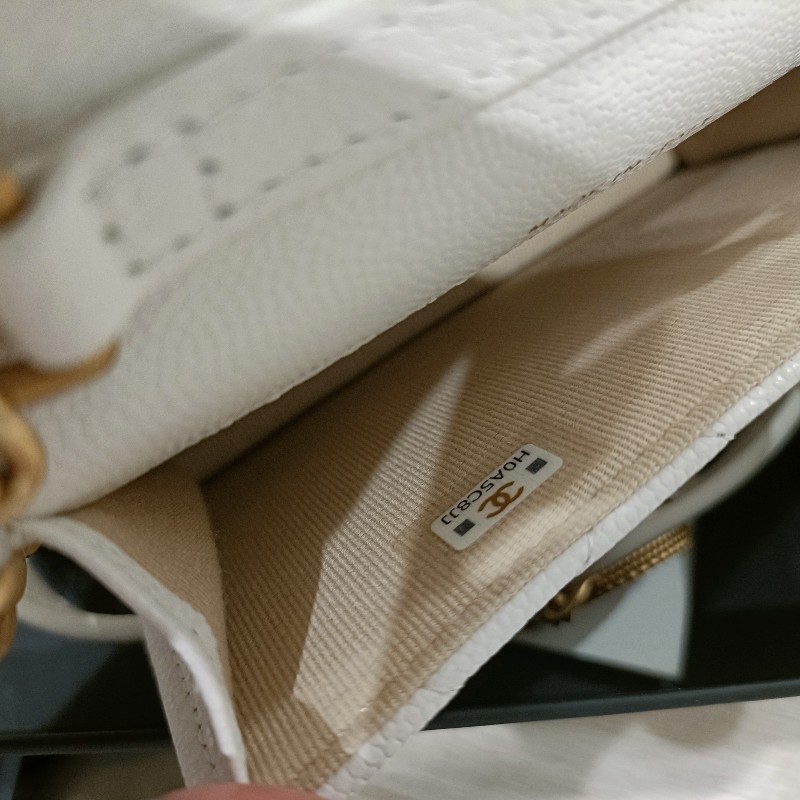 CHANEL白色金幣小包 白雪公主系列 便宜降價-11