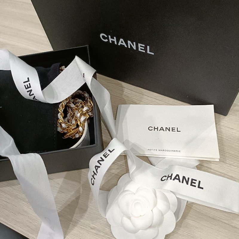 CHANEL白色金幣小包 白雪公主系列 便宜降價-13