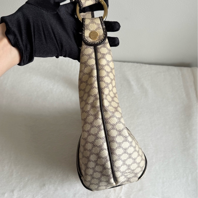 Celine vintage bag white-2