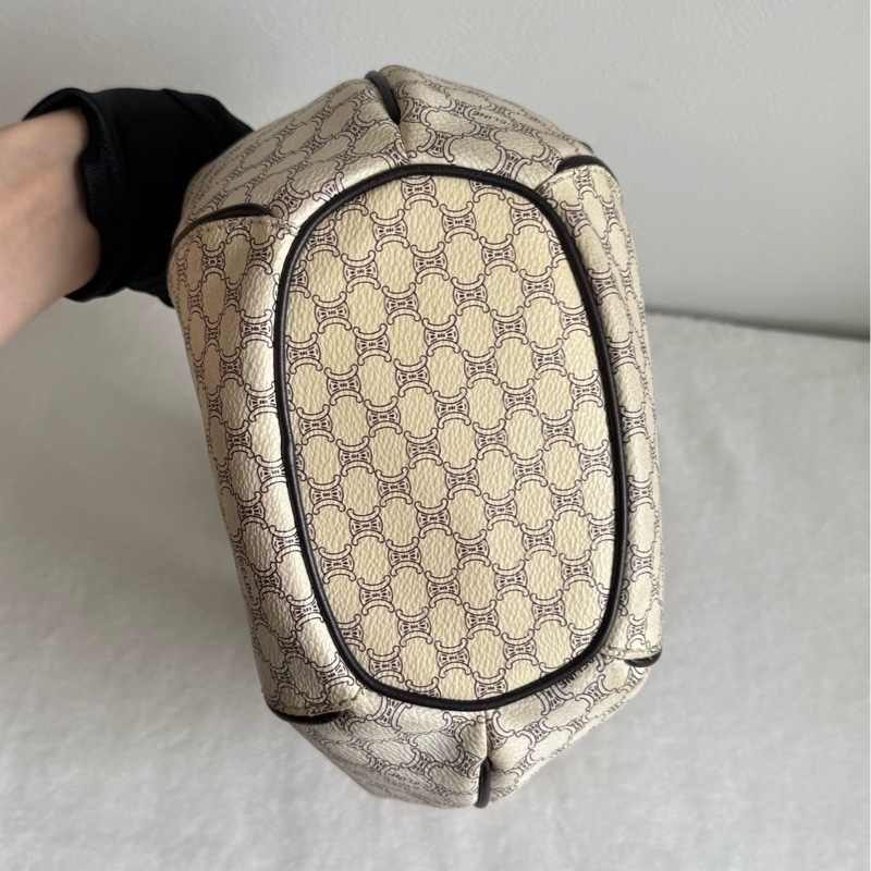 Celine vintage bag white-5