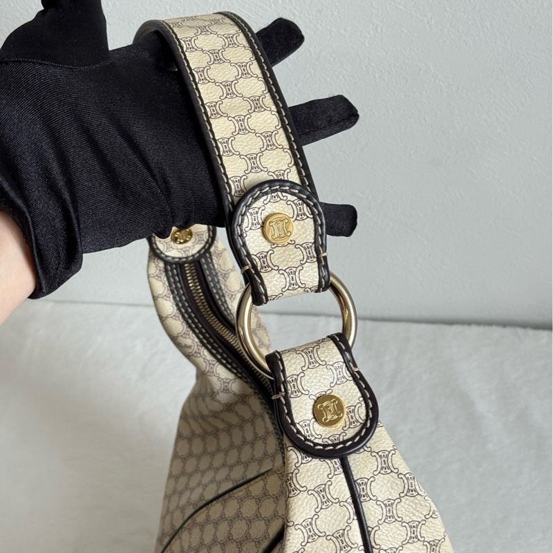 Celine vintage bag white-8