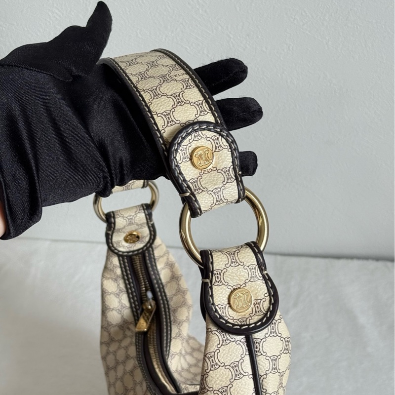 Celine vintage bag white-9