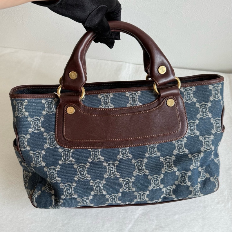 celine vintage bag牛仔-2