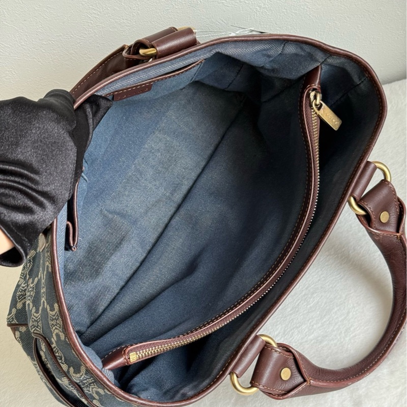 celine vintage bag牛仔-13