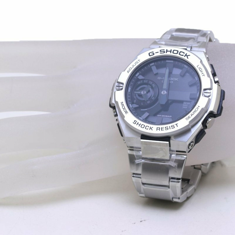 卡西歐 G-Shock G-STEEL GST-B500D-1A1JF 樹脂 x 不鏽鋼 男款 130371 手錶-1