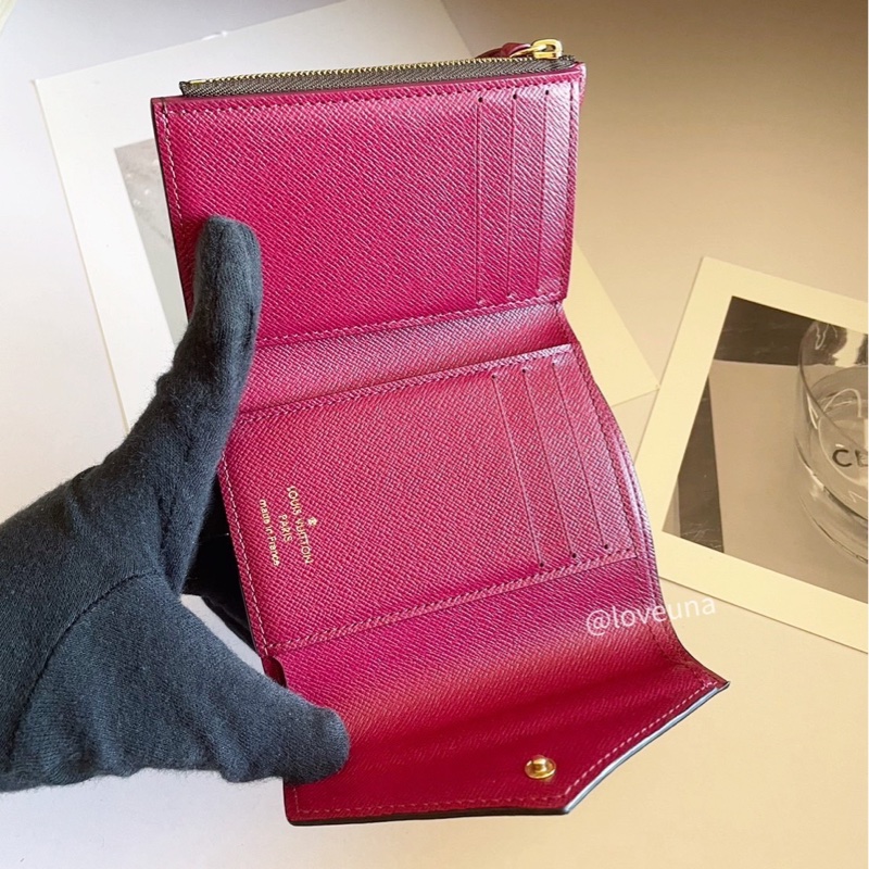 LV Monogram 信封短夾｜紅釦設計-2
