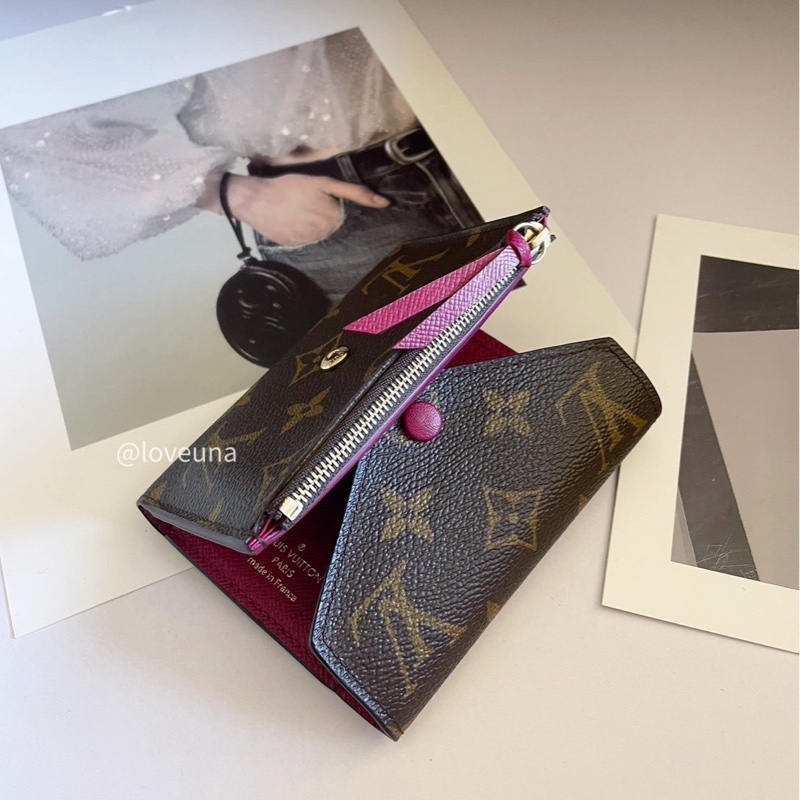 LV Monogram 信封短夾｜紅釦設計-4
