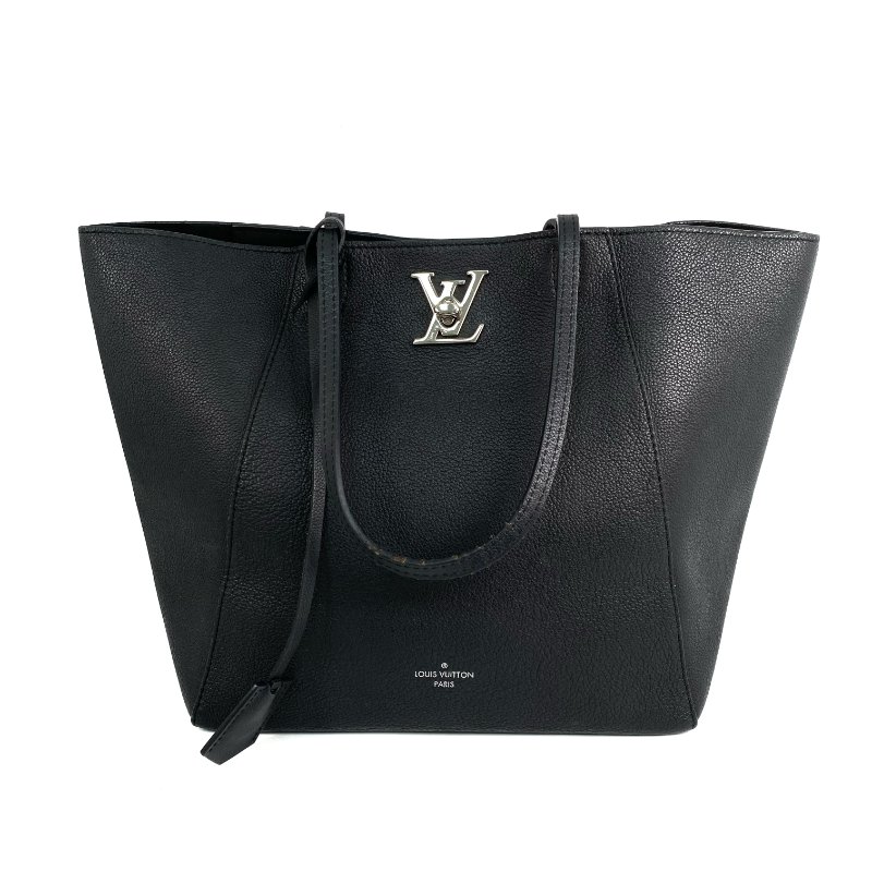 △ Louis Vuitton 路易威登 Rock Me Black Calfskin Tote Bag M42291 黑色小牛皮托特袋 M42291 -257009541-1