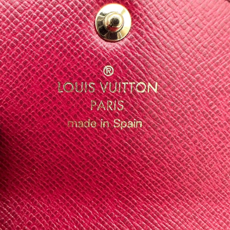 【美收精品】Louis Vuitton 印花信封式零錢包-金扣內粉色 B-67【隔月月中將轉賣至日本 上架期限30天】-6