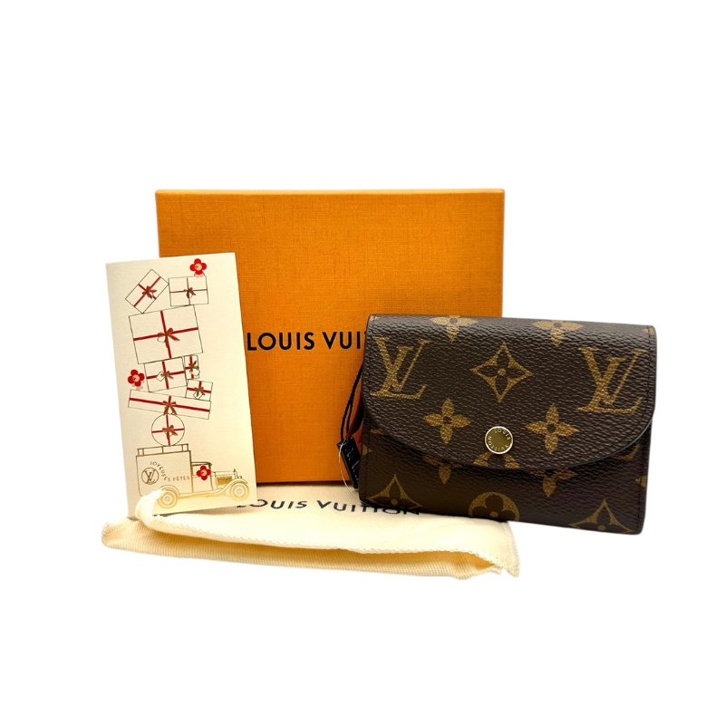 【美收精品】Louis Vuitton 印花信封式零錢包-金扣內粉色 B-67【隔月月中將轉賣至日本 上架期限30天】-11