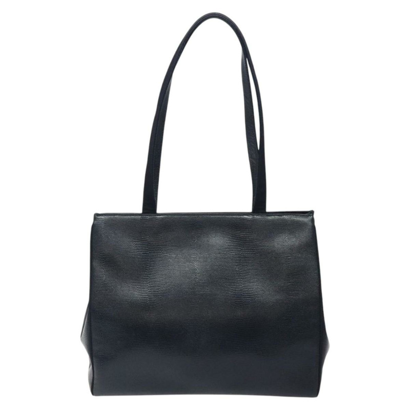 【日本直送】Salvatore Ferragamo 托特包皮革壓花海軍藍金色正品 gh069-1