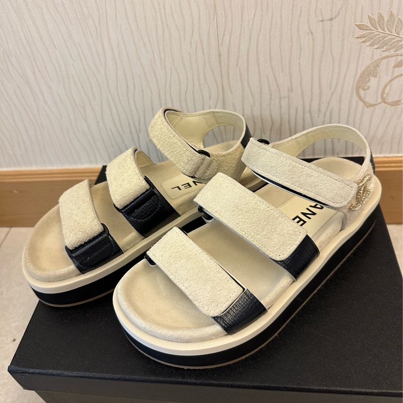 Chanel shoes 涼鞋 36-1