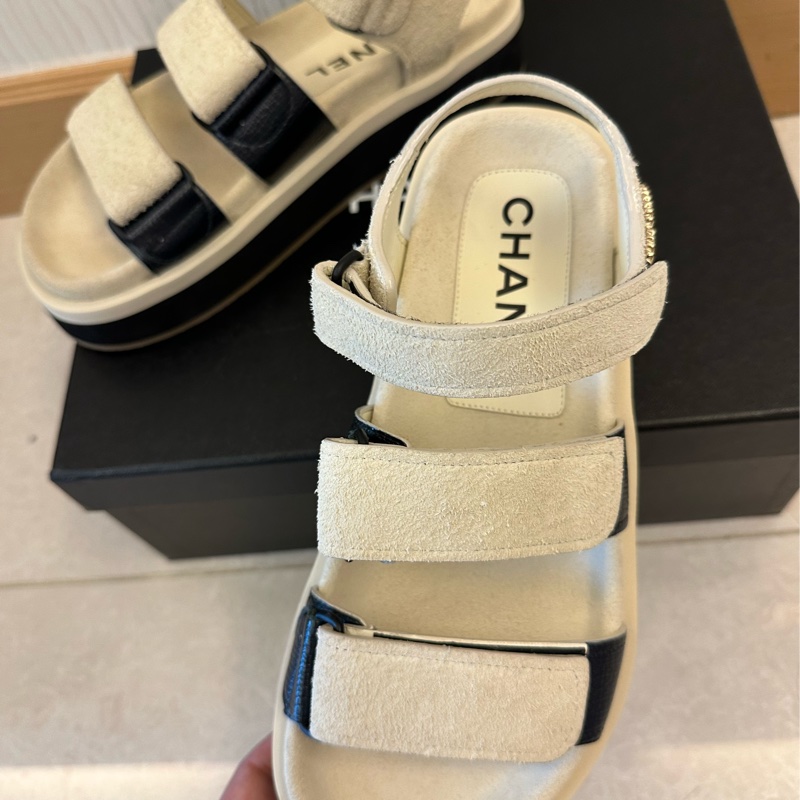 Chanel shoes 涼鞋 36-2