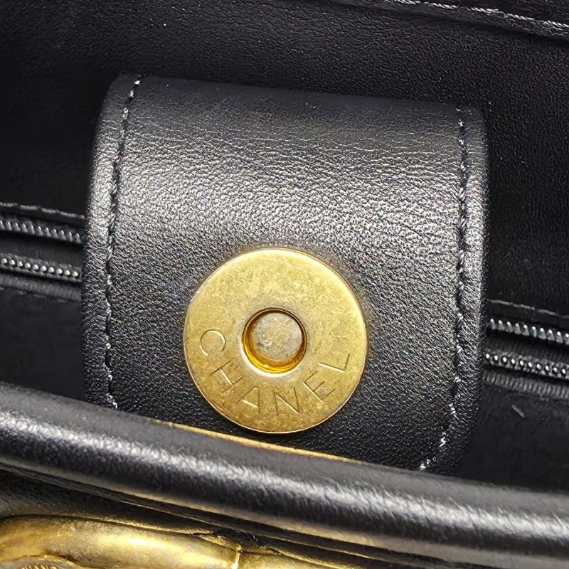 Chanel - Hobo 2 Way Shoulder Bag(黑色)-21