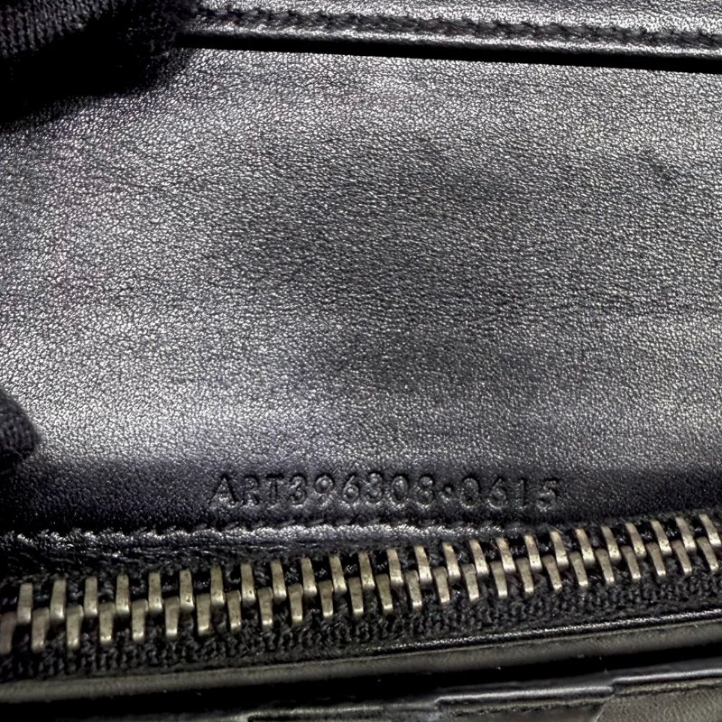 【美收精品】YSL 黑色鱷魚紋長夾 2-372-10