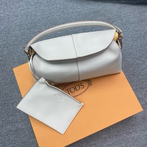 促銷品 TODS T CASE 小號 皮革單肩包