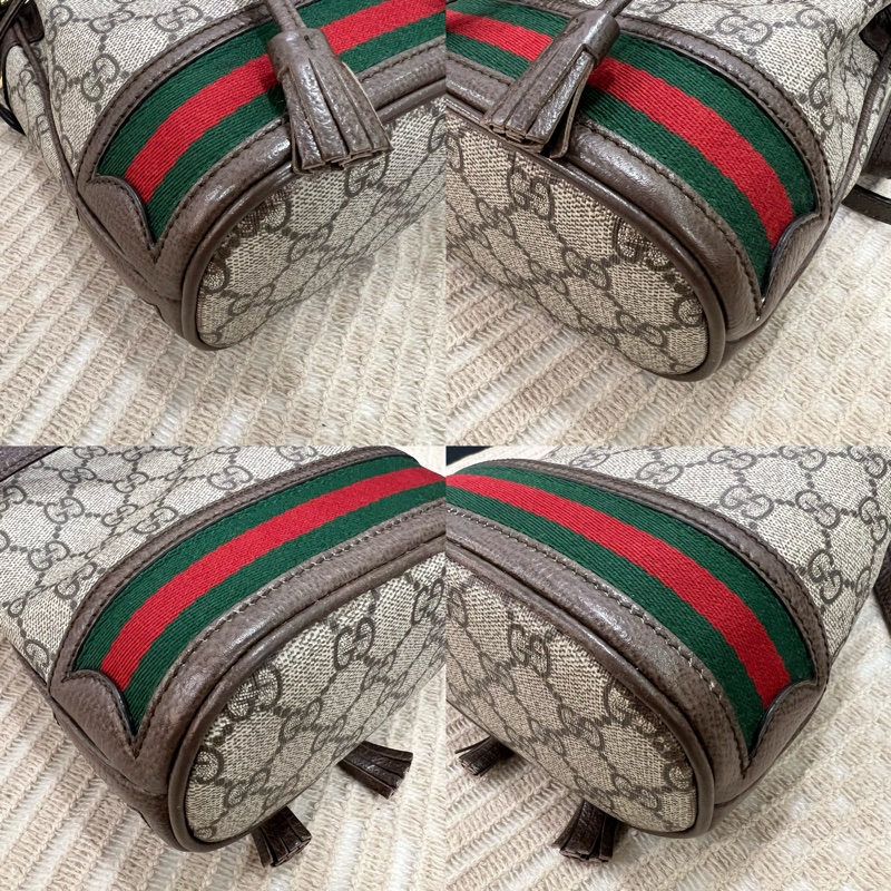 GUCCI 550620 老花水桶包 斜背包-7