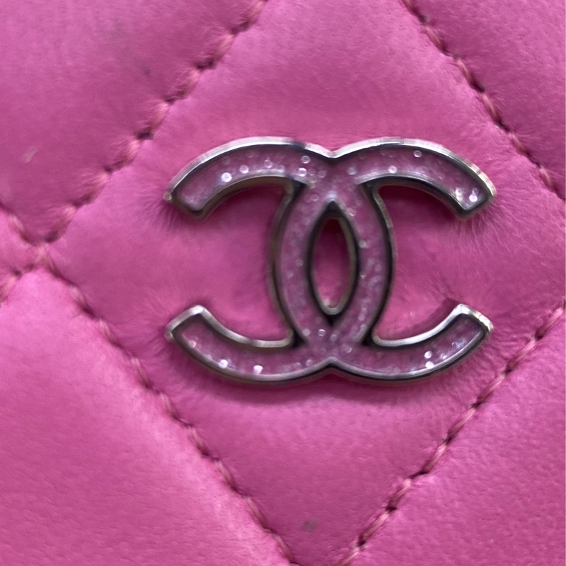 Chanel  pink Wallet-14