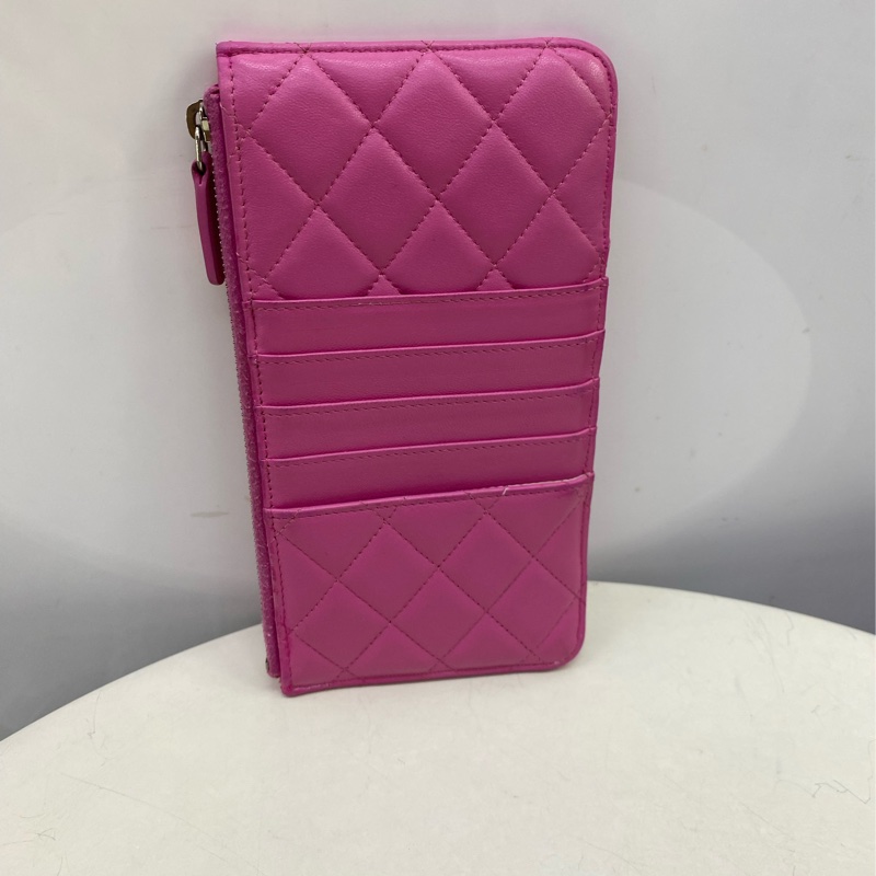 Chanel  pink Wallet-1