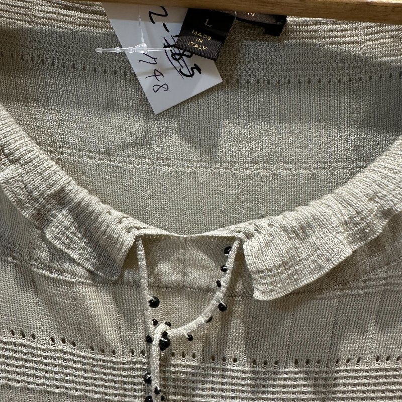 【美收精品】LV 灰白色連身長裙 2-748-3