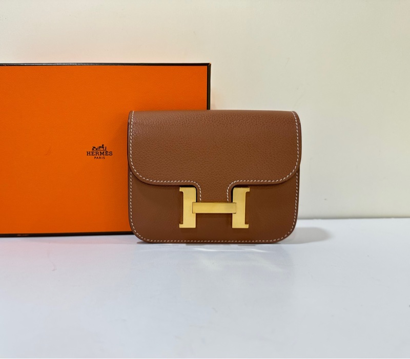 Hermès Constance Slim Compact Evercolour gold/gold-0