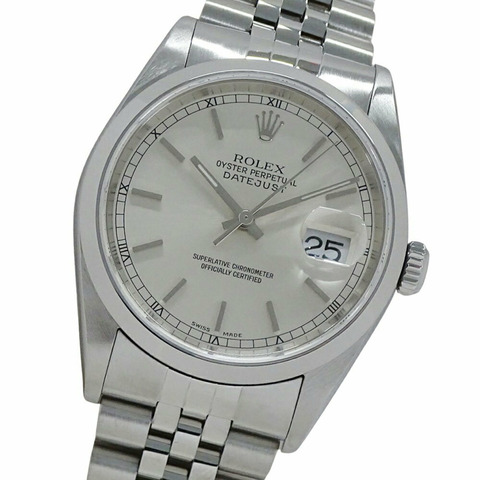 勞力士 ROLEX Datejust 16200 K系列 男錶 自動 AT 不鏽鋼 SS 銀色 拋光
