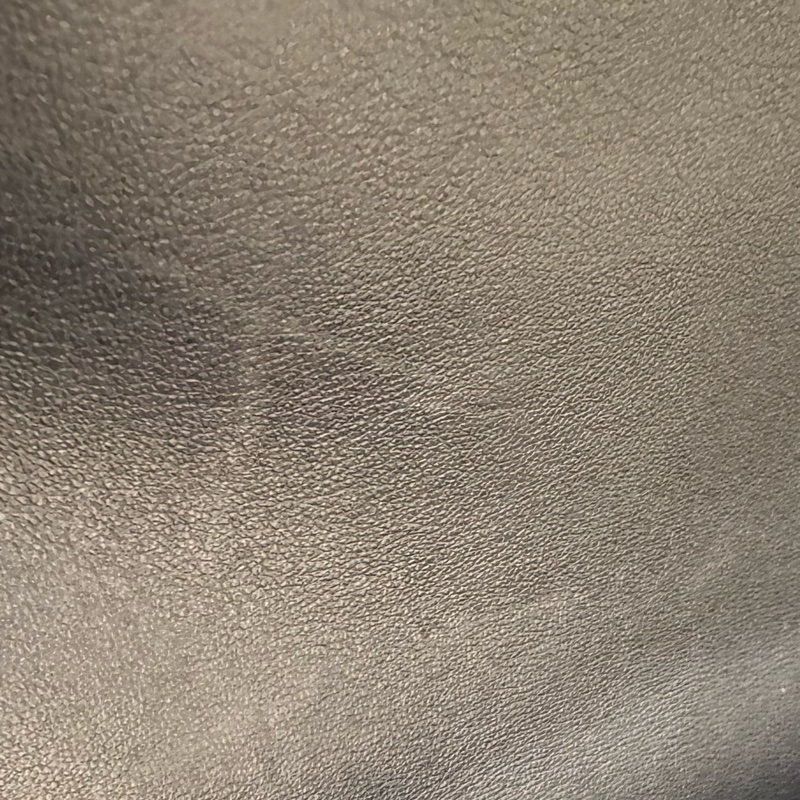 Chanel黑金半圓白字樣鏈包-9