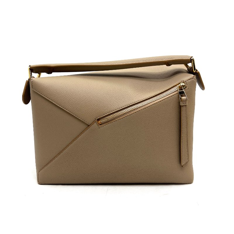 LOEWE大象灰中號PUZZLE提肩兩用包-5