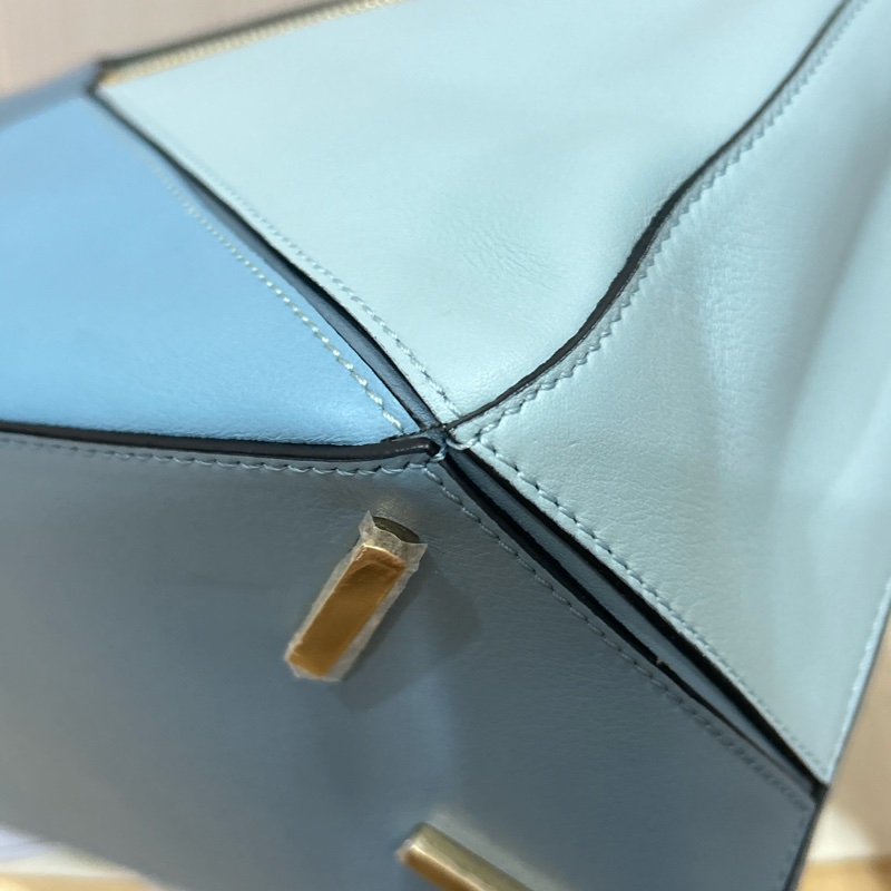loewe puzzle 中號拼圖包 霧霾藍-11